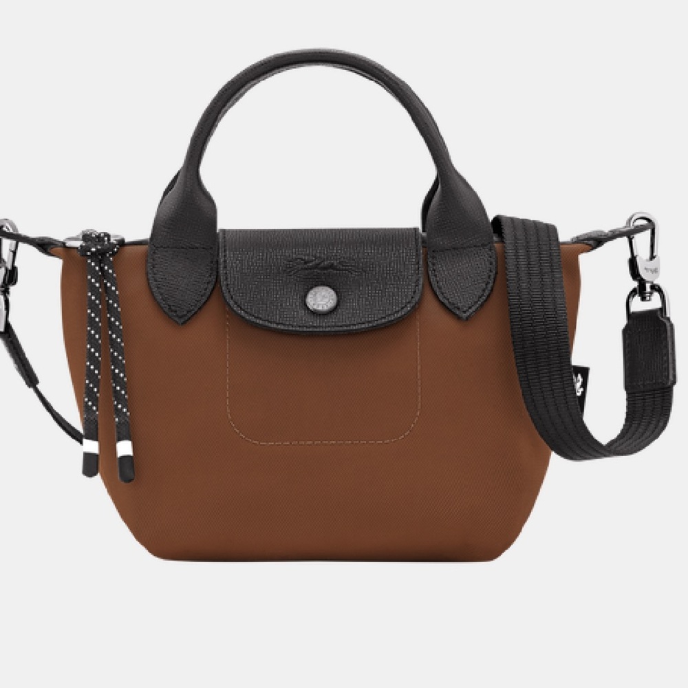 Longchamp  XS LE PLIAGE ENERGY XS HANDBAG Chocolate NWOT